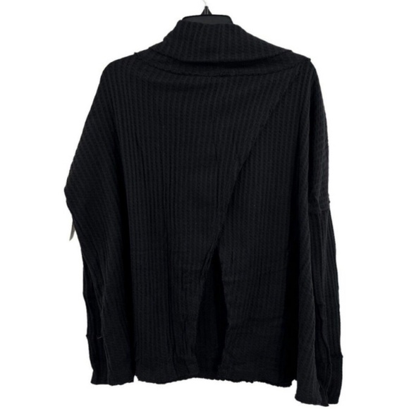 NWT Free People Juicy long sleeve tunic in black - Picture 6 of 10